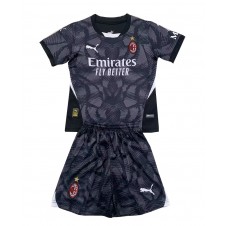 AC Milan Målvakt Hemmaställ Barn 2024-25 Korta ärmar (+ Korta byxor)